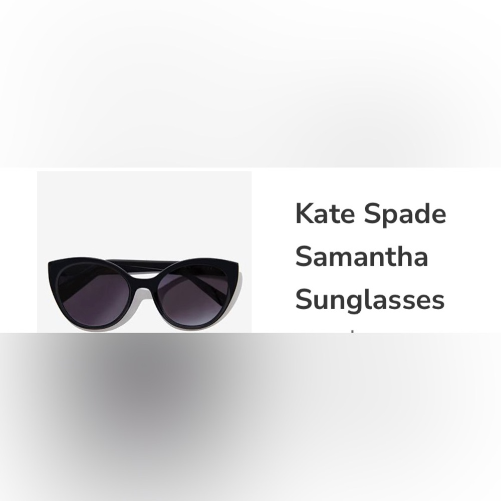 Brand New Kate Spade “Samantha” Sunglasses